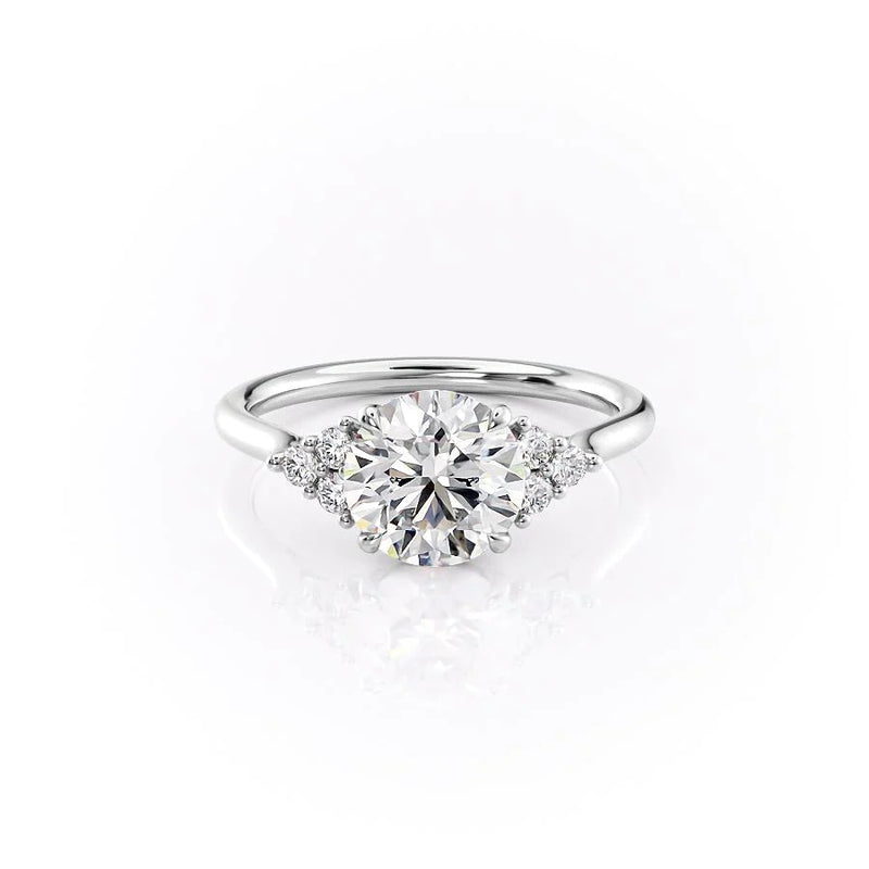 Solitaire Hidden Halo Engagement Ring_copy