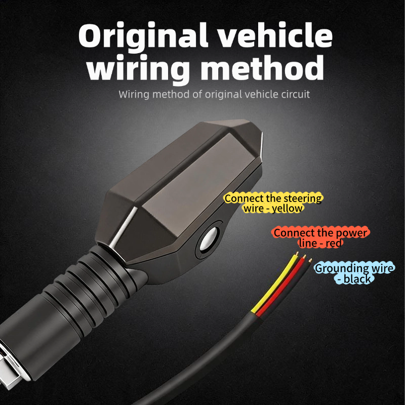 JEAI Universal LED Turn Signal Lights for Electric Motorcycles