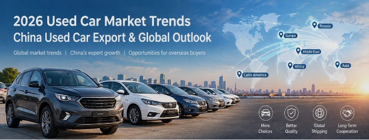 2026 Used Car Market Trends: Global Market, China Used Car Exports & Future Outlook