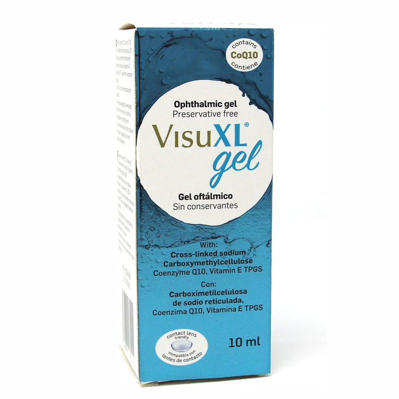 VisuXL gel (ヴィスXL ジェル) - 極重度ドライアイ用 高粘度点眼ジェル クロスリンクヒアルロン酸＆CoQ10配合 10ml