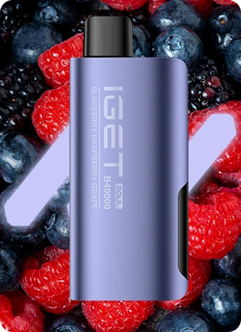 1 PIECE -IGET SOUL B40000 Blueberry Raspberry Grape